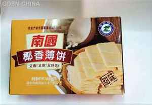 南国椰香薄饼咸味160g