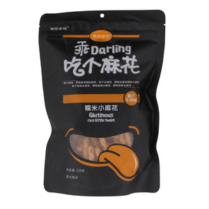 快乐金谷酱汁牛肉味糯米小麻花