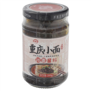 菜欢欢 香辣重庆小面拌面酱 200克