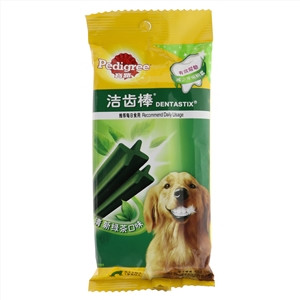 宝路清新绿茶口味洁齿棒