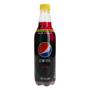 百事可乐树莓口味可乐型汽水