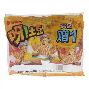 好丽友呀!土豆番茄味*2+牛排味三连包