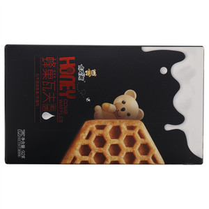 卡宾熊奶特味蜂巢瓦夫煎饼