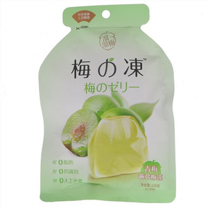 溜溜梅梅の凍青梅蒟蒻梅冻