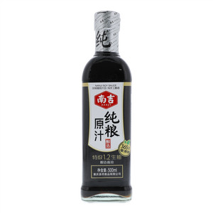 南吉NANJI  纯粮原汁酿造酱油