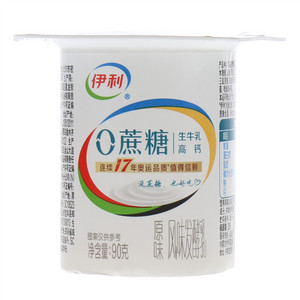伊利原味0蔗糖风味发酵乳