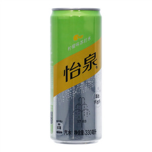 中粮可口可乐怡泉柠檬味苏打水 汽水