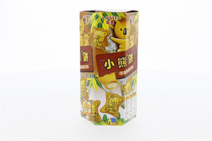 乐天小熊饼（卡布奇诺味注心饼干）49g