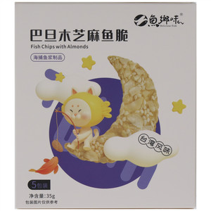 鱼乡味巴旦木芝麻鱼脆