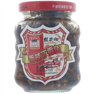 桂花嫂香辣丁香鱼罐头