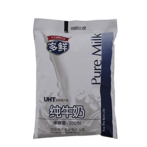 东方多鲜庄园多鲜UHT超高温灭菌纯牛奶Pure Milk 200ml