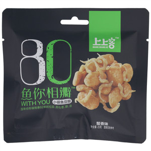 上上客鱼你相瓣蟹香味小银鱼豆瓣