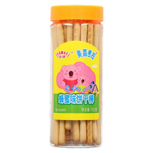 TEAMKEI添祺美荔考拉蜂蜜味饼干棒