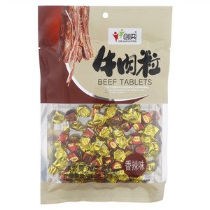 创奕香辣味牛肉粒(牛肉糜干)