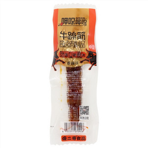 傻二哥食品呷哚呷哚香辣味牛蹄筋酱卤肉制品