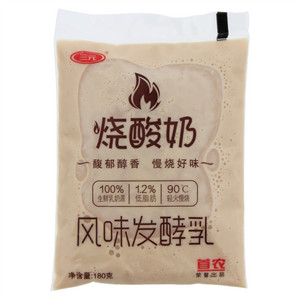 三元烧酸奶风味发酵乳