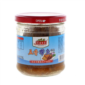 伟霞食品五香带鱼罐头