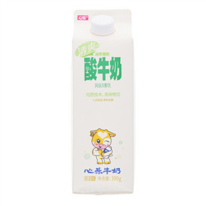 心乐清爽型减蔗糖款酸牛奶