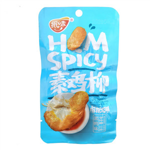 抿味黑鸭味素鸡柳