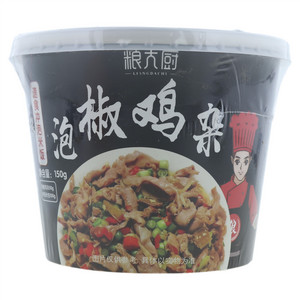 粮大厨泡椒鸡杂速食冲泡米饭