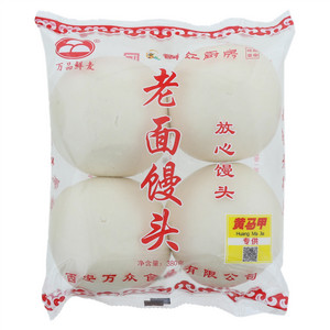 万品鲜麦老面馒头