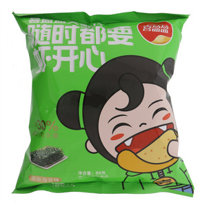 喜盈盈清新海苔味大虾片