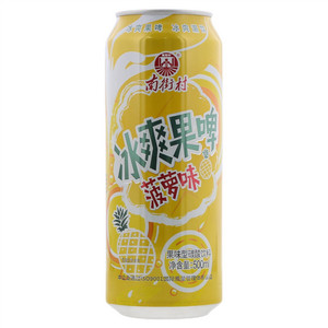 南街村菠萝味冰爽果啤