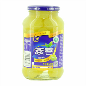 燕春糖水葡萄罐头