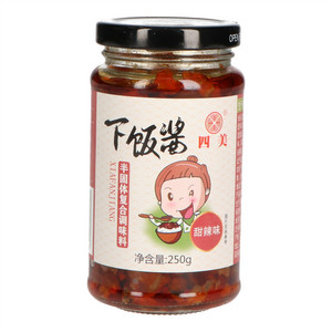 四美甜辣味下饭酱(半固体复合调味料)