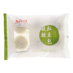 三和四美酸辣豇豆包(速冻、熟制、无肉类、速冻面米食品)