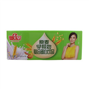 一大早原麦早餐奶复合蛋白饮品