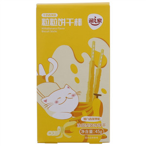 润之家牛奶香蕉味饼干棒
