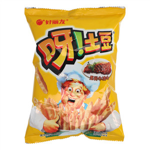 好丽友呀！土豆里脊牛排味薯条（膨化食品）