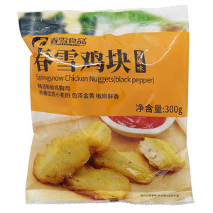 春雪食品春雪鸡块(黑椒味)(速冻调制食品)