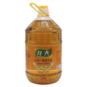 龙大压榨一级花生油