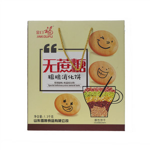 金口福酥性饼干（无蔗糖粗粮饼干）