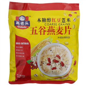 高老头木糖醇红豆薏米五谷燕麦片