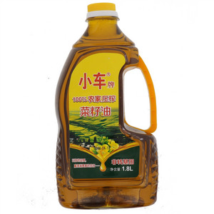 小车牌100%农家压榨菜籽油