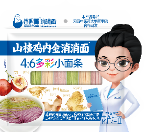 谷妈咪消消面4:6多彩小面条山楂鸡内金消消面