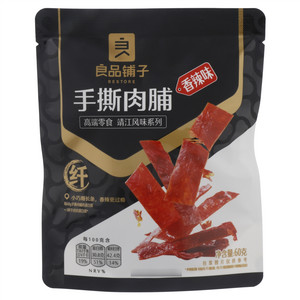 良品铺子香辣味手撕肉脯