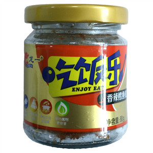 龙一吃饭乐香辣鳕鱼松罐头