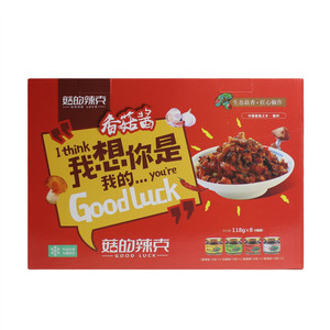 16克塑封装香菇酱泡椒味