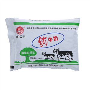海乳呼伦贝尔纯牛奶高温灭菌乳