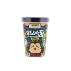 糖朝世家干吃酱香牛排味面
