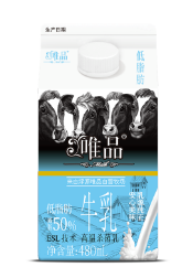 朝日唯品低脂肪高温杀菌乳