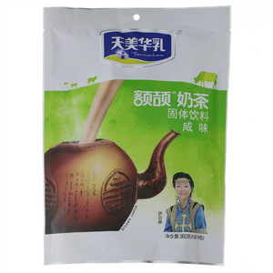 天美华乳额颉咸味奶茶
