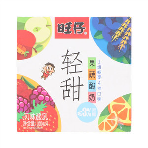 旺仔轻甜果蔬酸奶