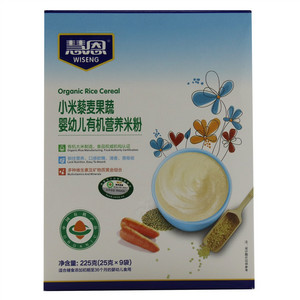慧恩小米藜麦果蔬婴幼儿有机营养米粉