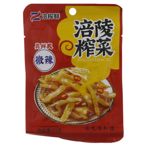 涪榨鲜微辣榨菜丝