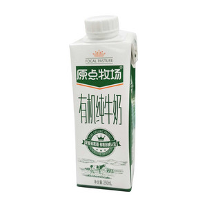 银桥原点牧场有机纯牛奶